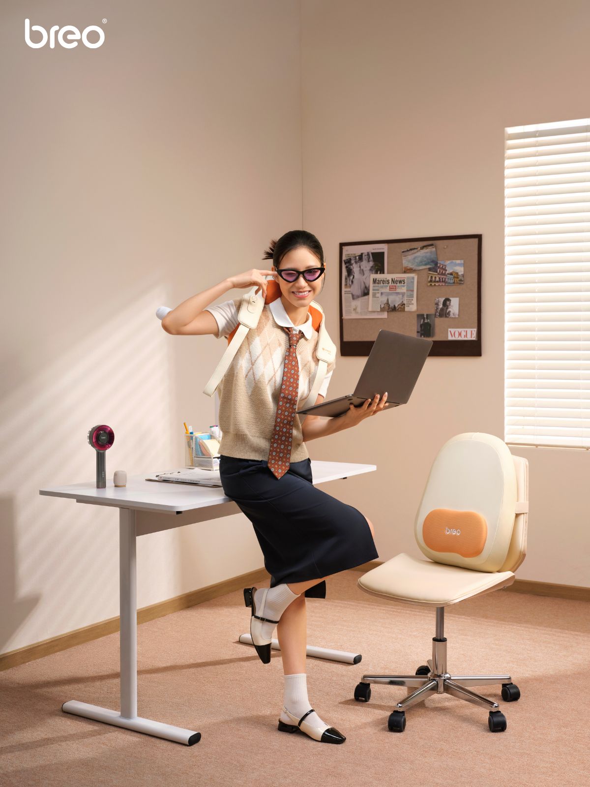 Máy Massage Cổ Vai Gáy Breo N6 Mini - Bảo hành 1 năm
