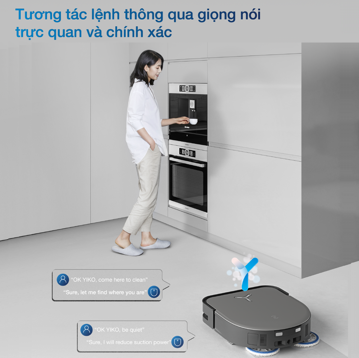 Robot hút bụi lau nhà Ecovacs Deebot X5 Pro Omni – Bản Quốc Tế