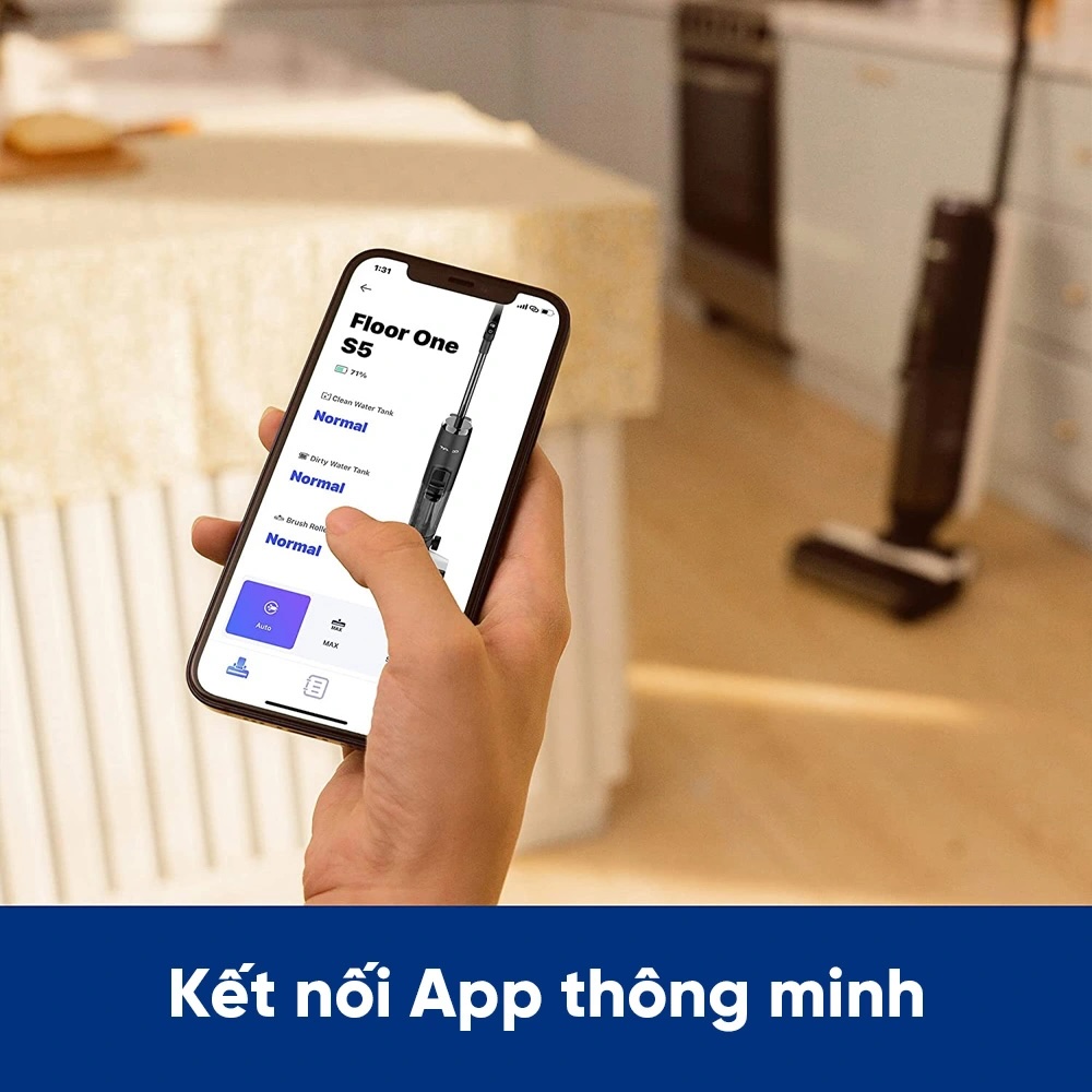 Máy hút bụi lau nhà tự giặt giẻ Tineco ifloor ONE S5 – bản Quốc tế