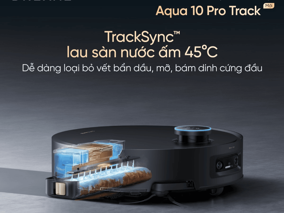 Công Nghệ Lau Con Lăn Trên Robot Hút Bụi Lau Nhà – Bước Tiến Đột Phá Cho Ngôi Nhà Sạch Sâu
