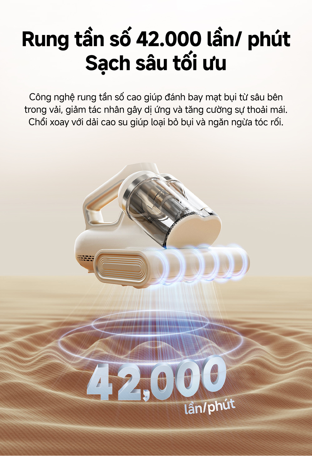 Máy Hút Bụi Giường Nệm Mova D10 Max