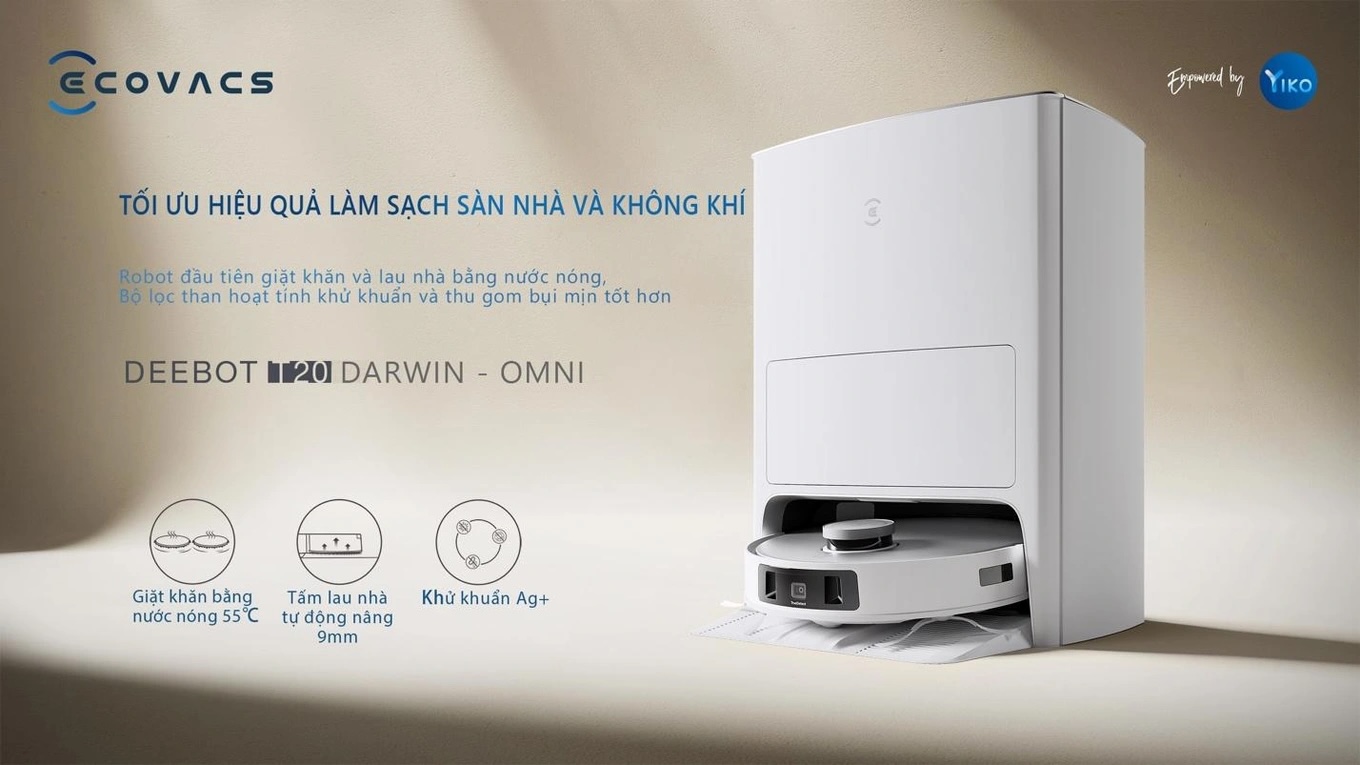 Ecovac Deebot thế hệ mới với nhiều cải tiến vượt trội - dantri.com.vn