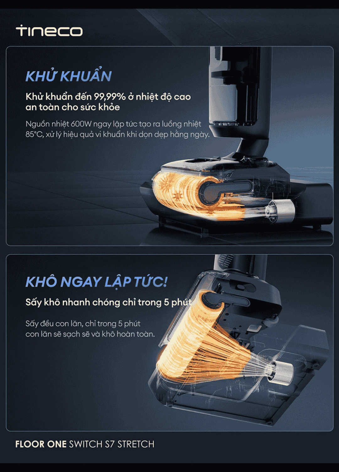 Tineco Floor One Switch S7 Stretch