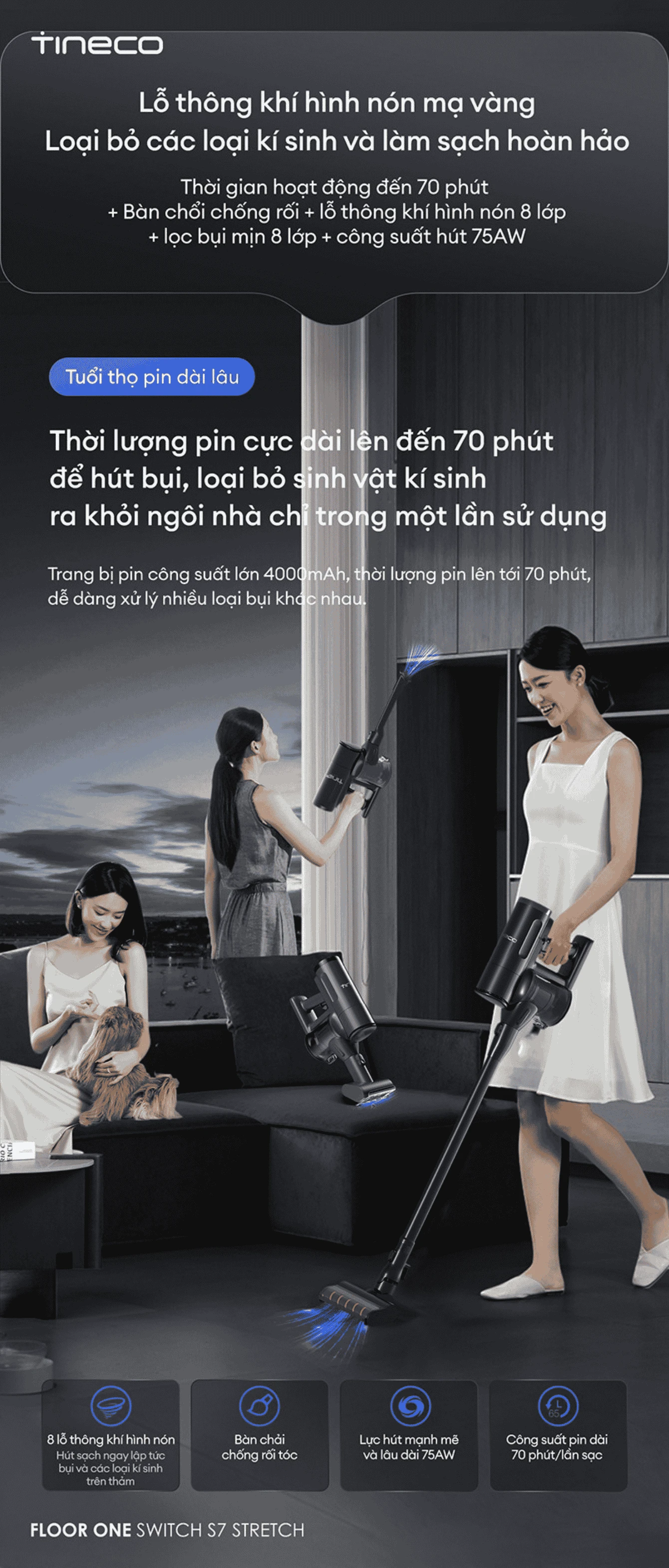 Tineco Floor One Switch S7 Stretch