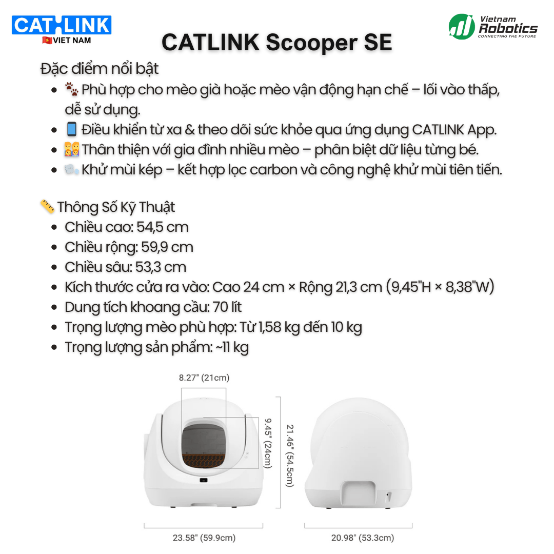Catlink Scooper SE