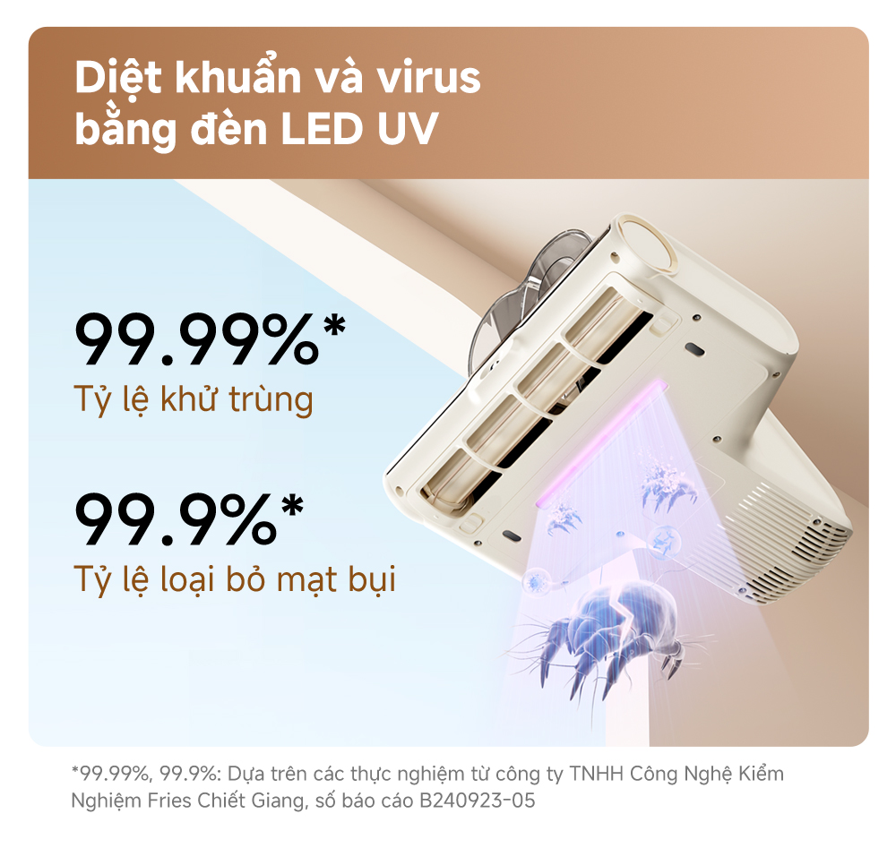 Máy Hút Bụi Giường Nệm Mova D20 Sea 