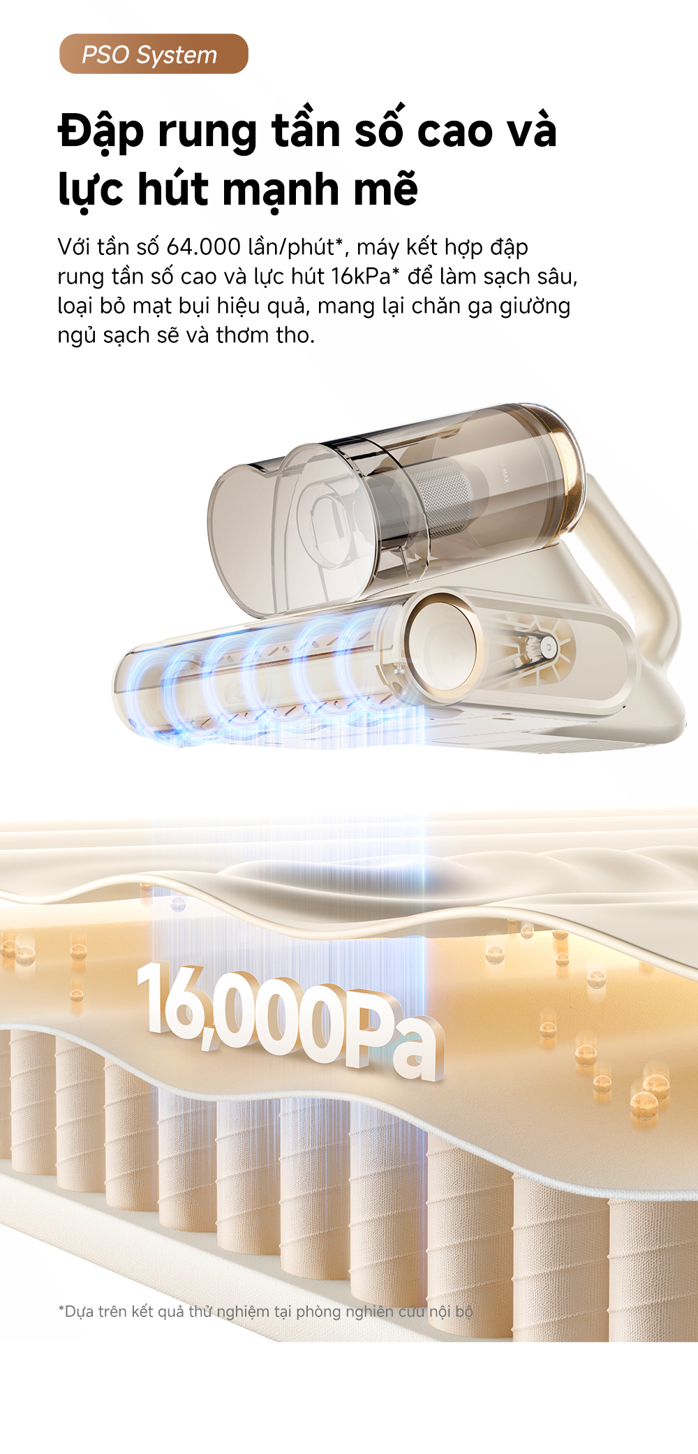 Máy Hút Bụi Giường Nệm Mova D20 Sea 