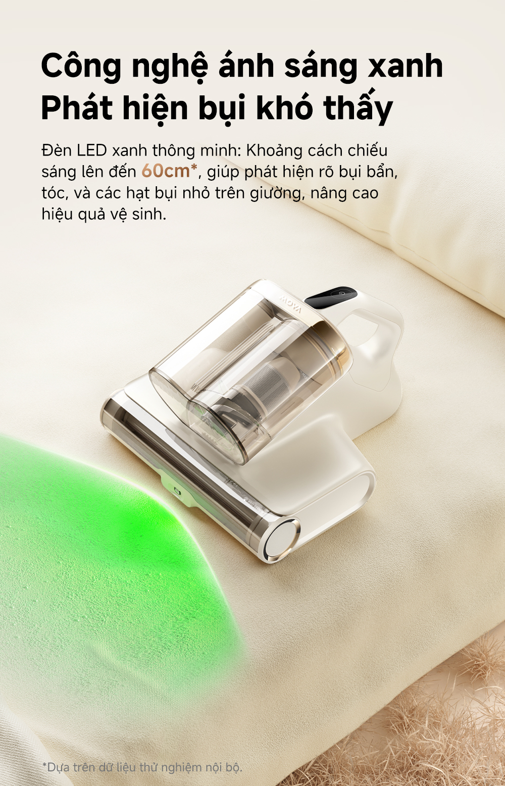 Máy Hút Bụi Giường Nệm Mova D20 Sea 
