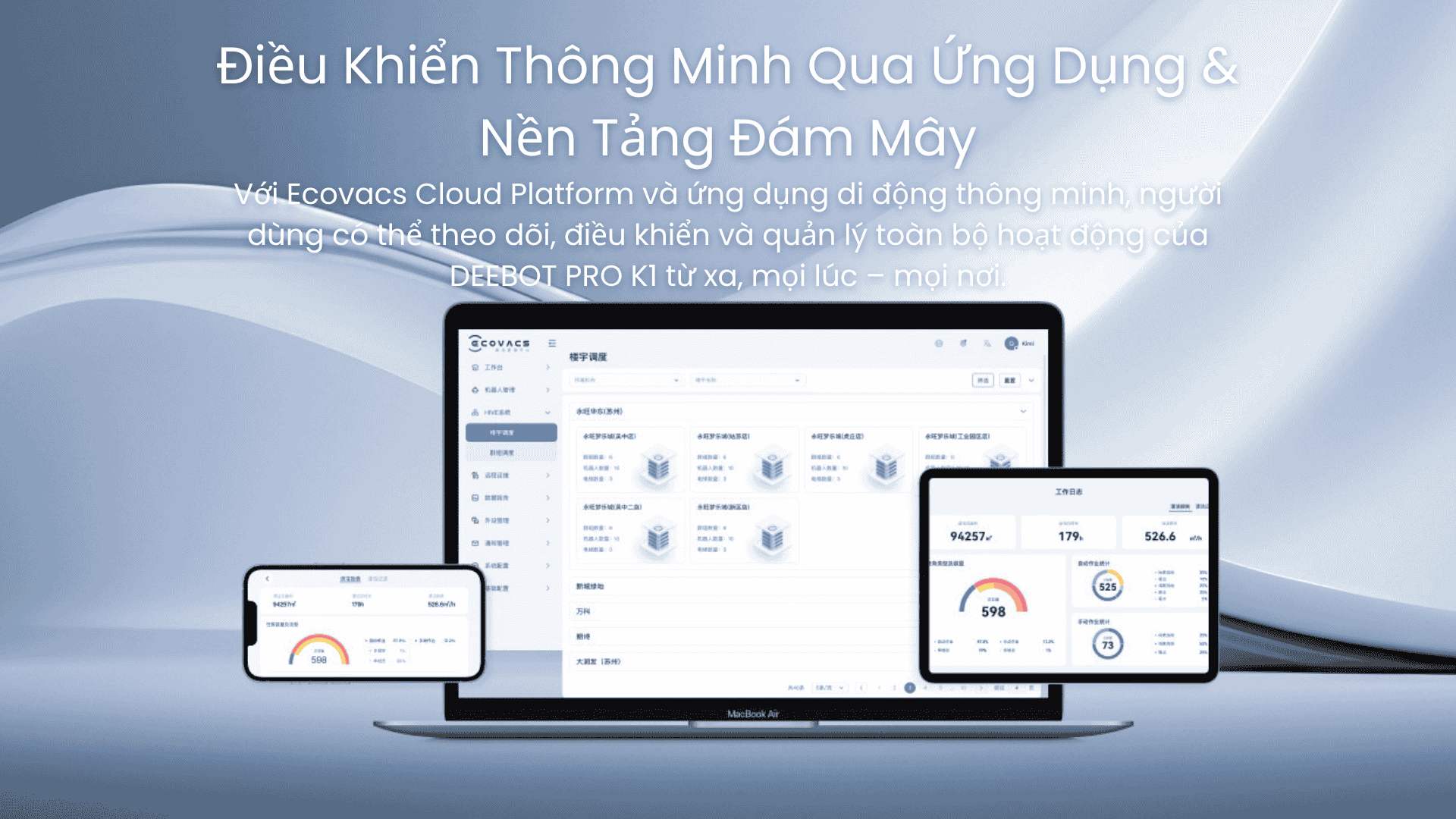 Ecovacs DEEBOT PRO K1 – Robot Hút Bụi Công Nghiệp