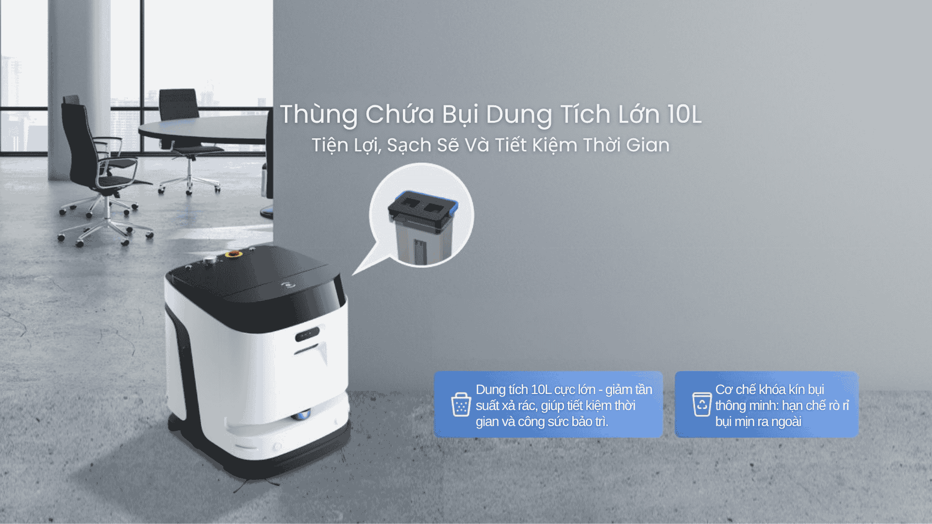Ecovacs DEEBOT PRO K1 – Robot Hút Bụi Công Nghiệp