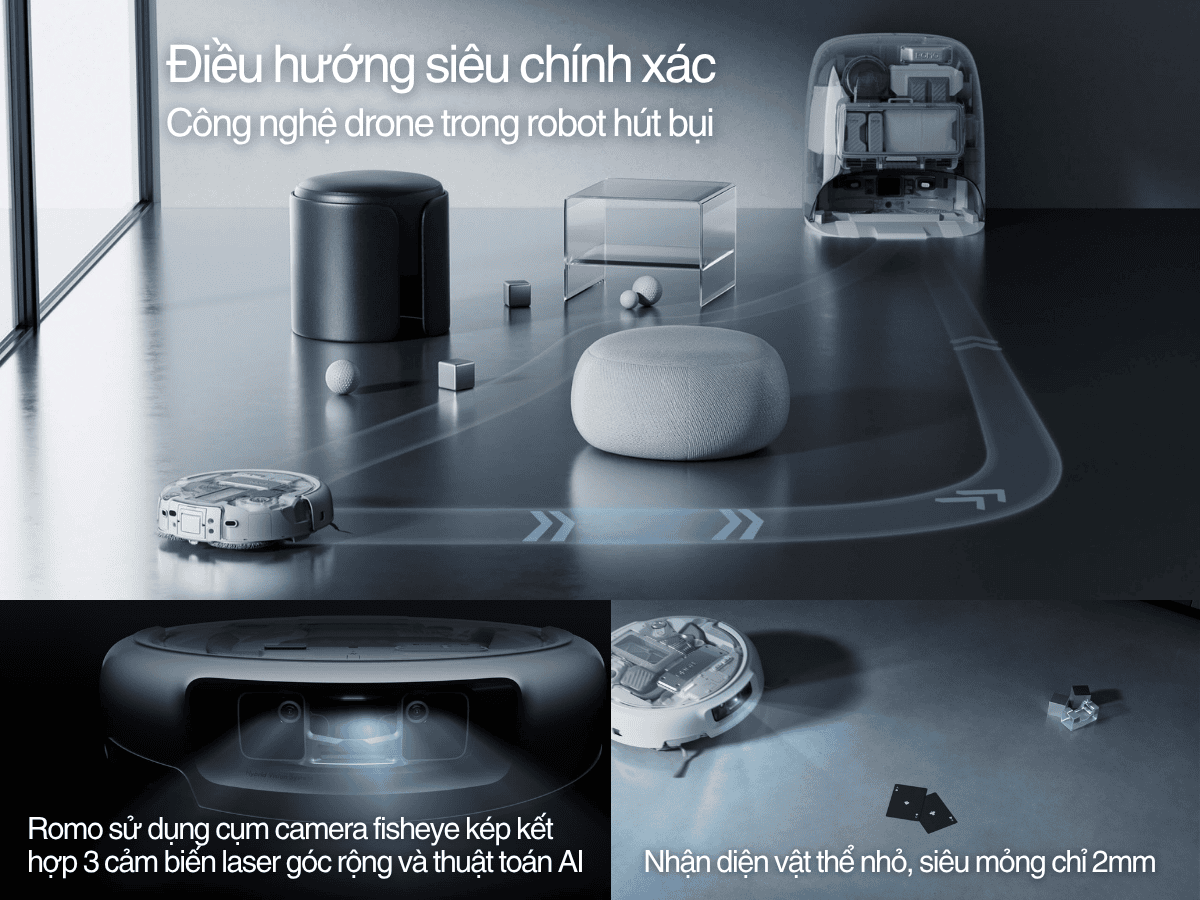 DJI Romo Series - Khi công nghệ drone “hạ cánh” vào ngôi nhà của bạn