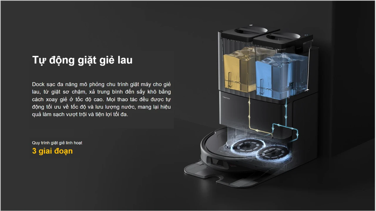 Robot hút bụi lau nhà Roborock Q Revo QR798