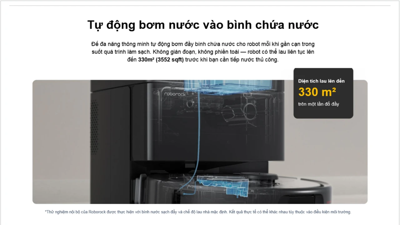 Robot hút bụi lau nhà Roborock Q Revo QR798