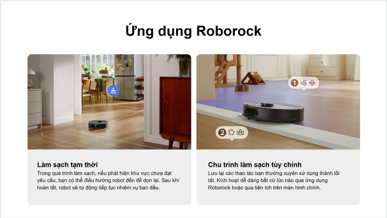 Robot hút bụi lau nhà Roborock Q Revo QR798