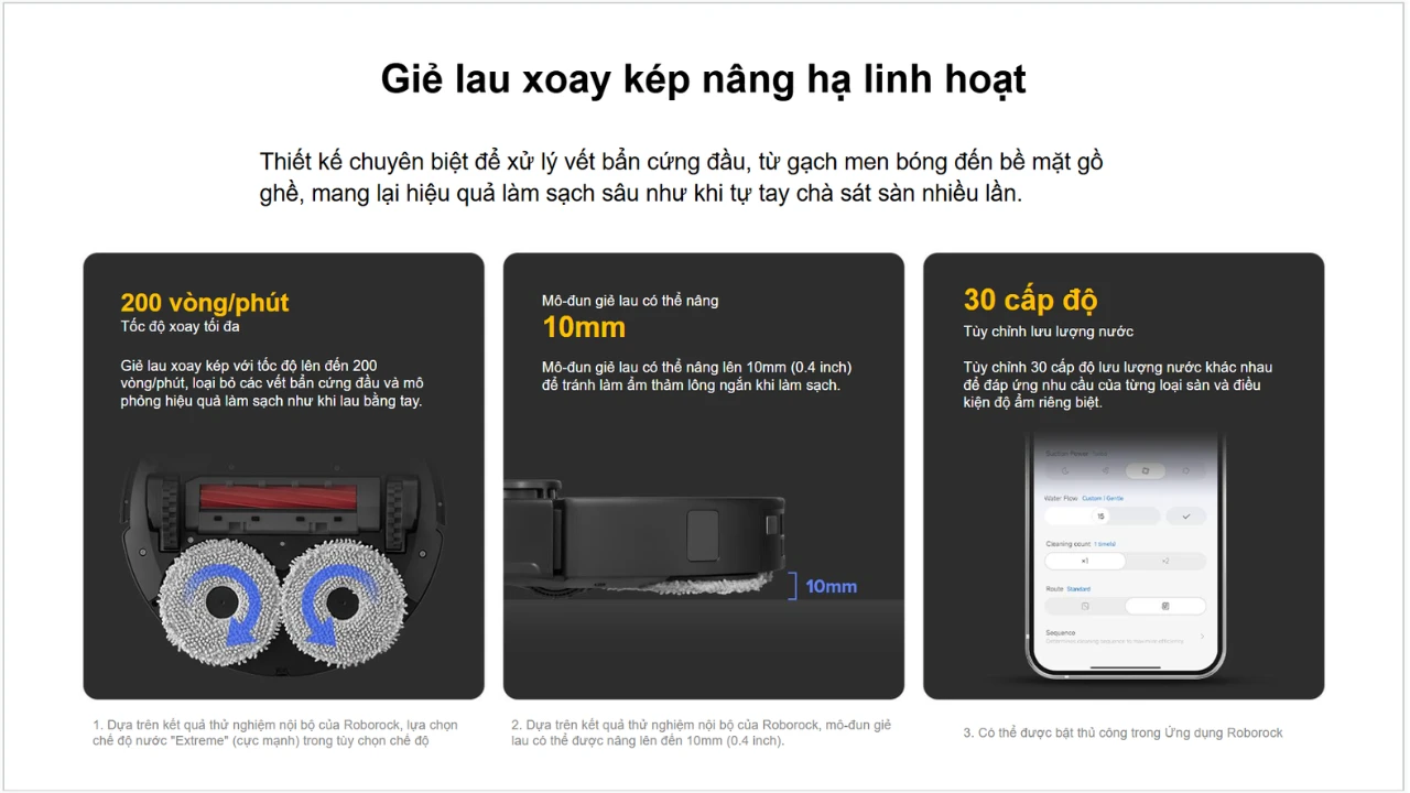 Robot hút bụi lau nhà Roborock Q Revo QR798