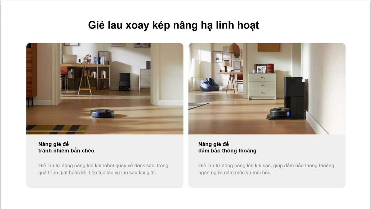 Robot hút bụi lau nhà Roborock Q Revo QR798