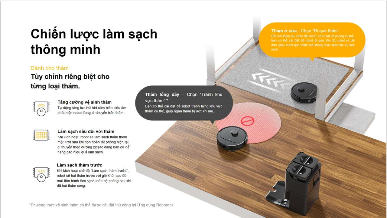 Robot hút bụi lau nhà Roborock Q Revo QR798