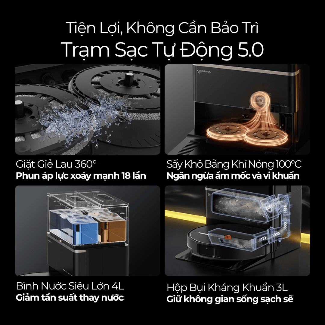 Deerma X80 Ultra  - Bảo hành 1 năm