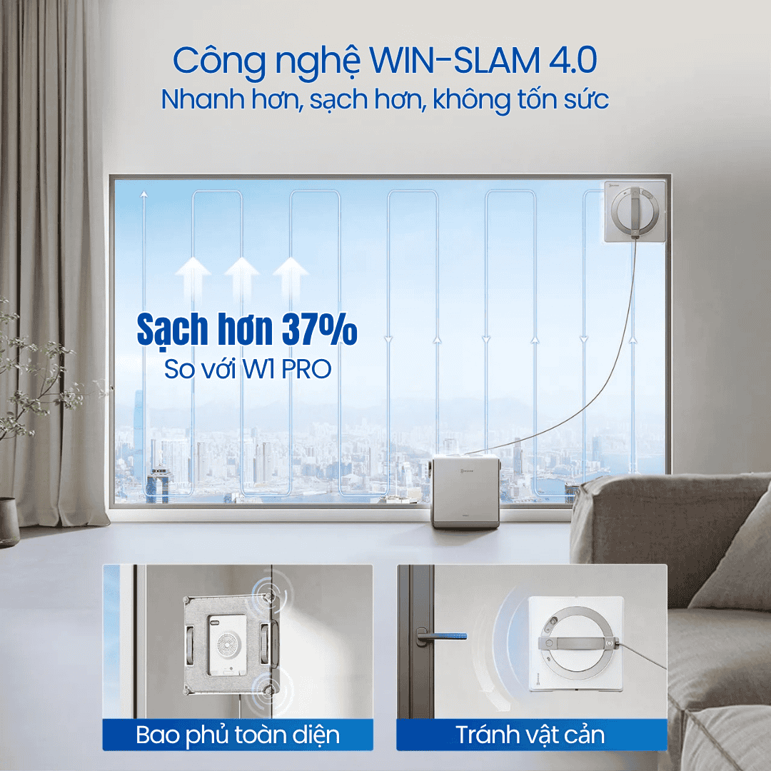 WINBOT W2 PRO OMNI - BH 12 Tháng
