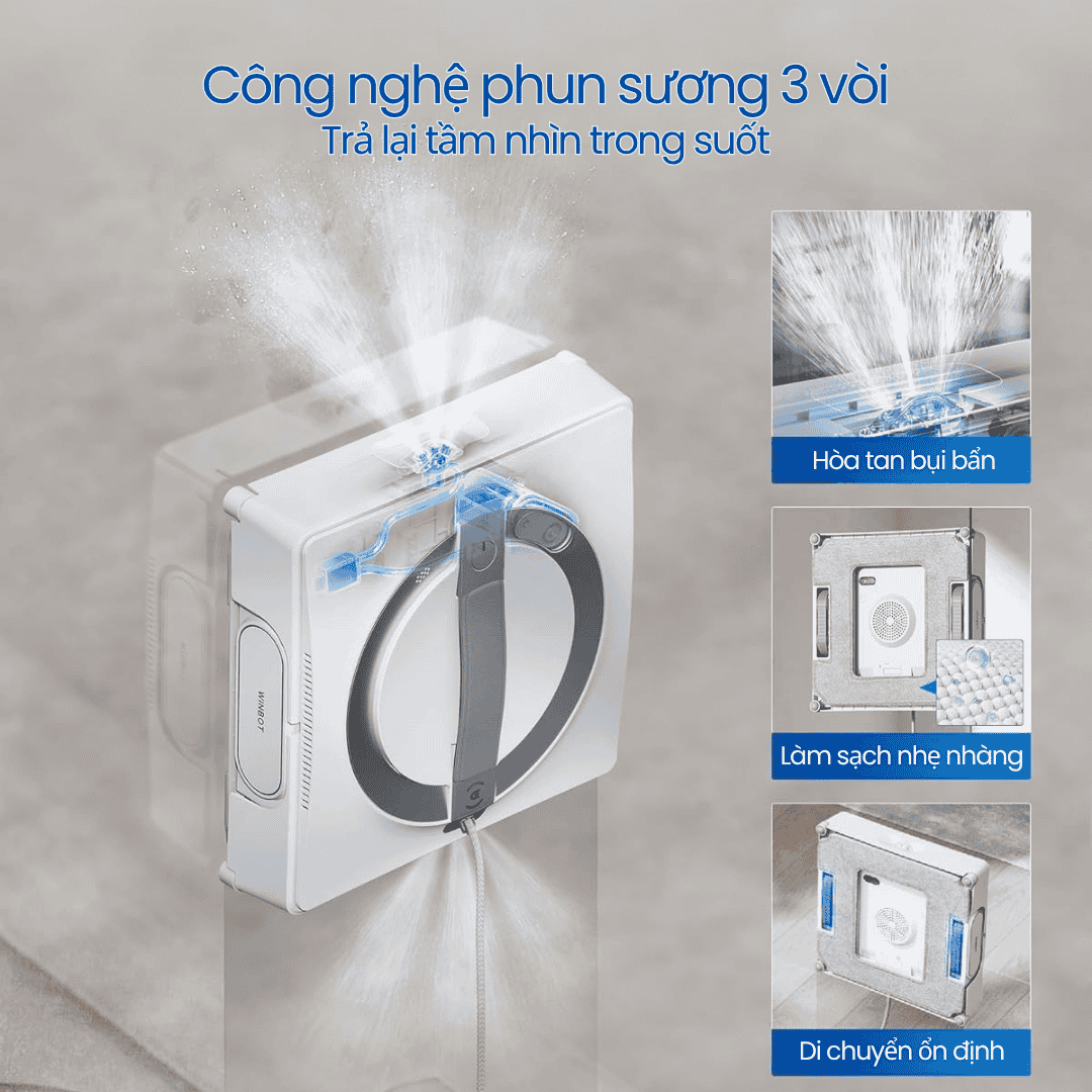 WINBOT W2 PRO OMNI - BH 12 Tháng