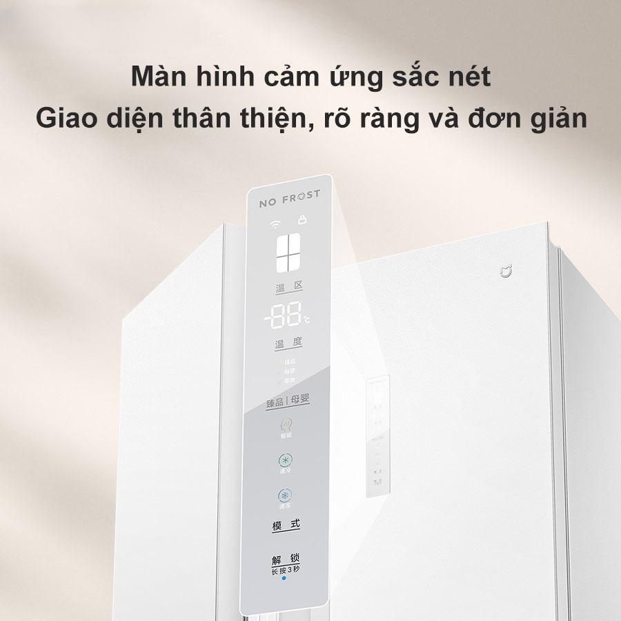 Tủ lạnh Xiaomi Mijia 521L 4 cánh – Thiết kế âm tường hiện đại