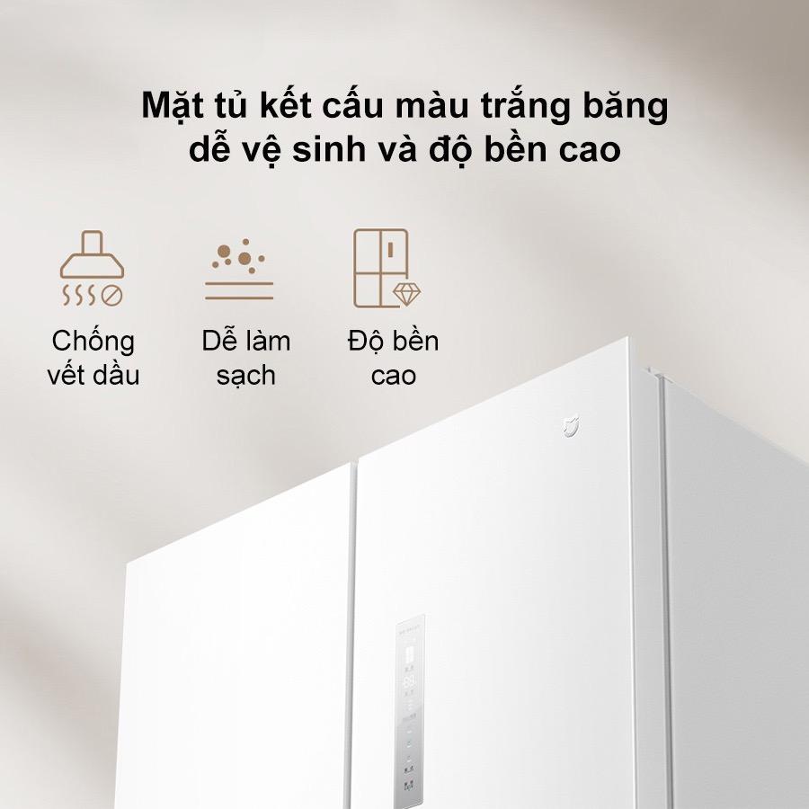 Tủ lạnh Xiaomi Mijia 521L 4 cánh – Thiết kế âm tường hiện đại