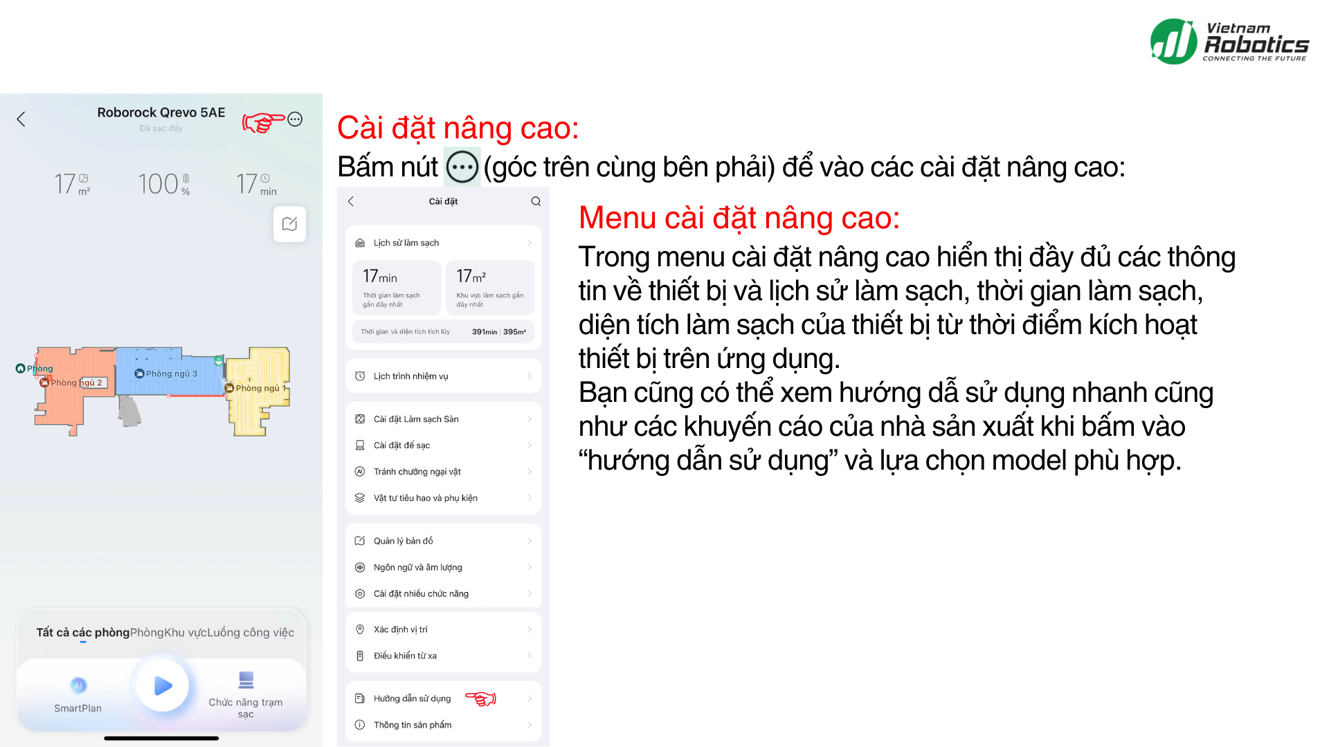 Hướng Dẫn Sử Dụng Robot Hút Bụi Lau Nhà Roborock Chi Tiết Nhất [Cập Nhật Mới Nhất]