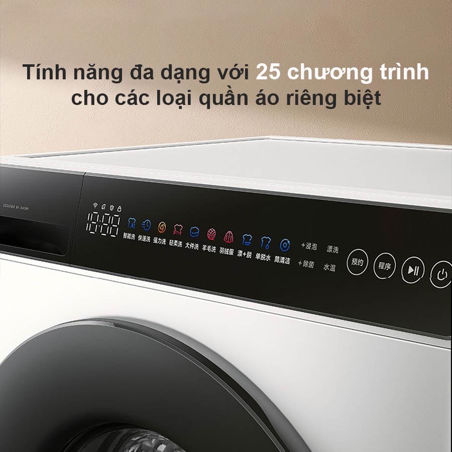 Máy giặt Xiaomi Mijia MJ106 – Giặt 10kg, 25 chế độ giặt