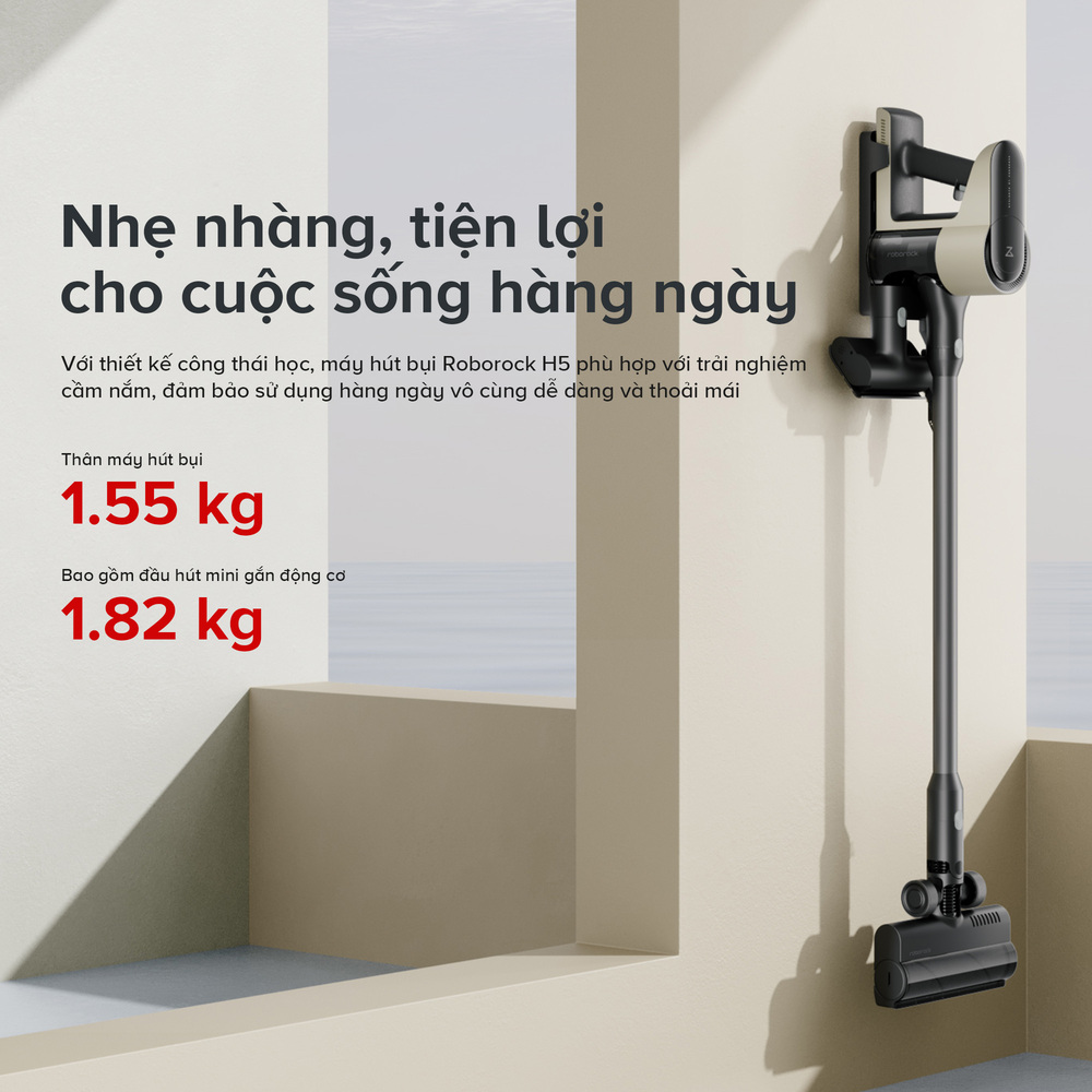 Máy Hút Bụi Cầm Tay Không Dây Roborock H5