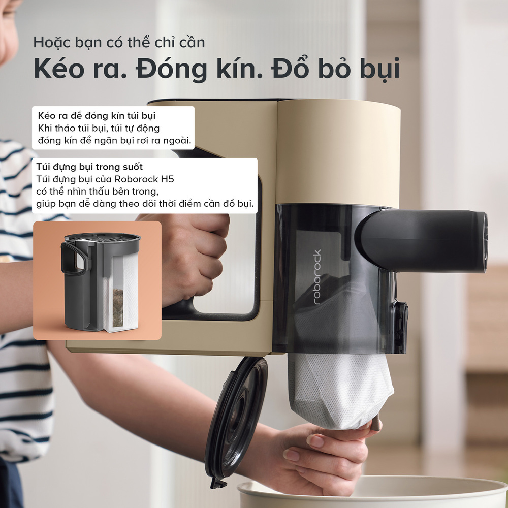 Máy Hút Bụi Cầm Tay Không Dây Roborock H5