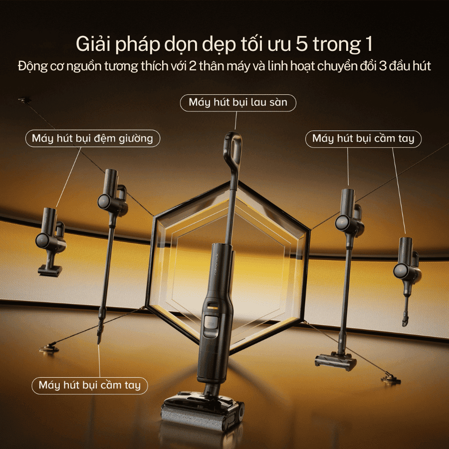 Máy hút bụi lau nhà Roborock F25 ACE Combo