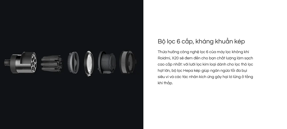 Máy hút bụi lau nhà cầm tay Xiaomi Roidmi X20