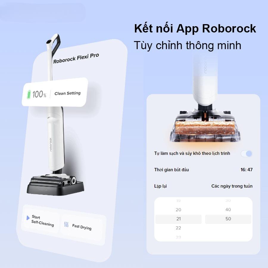 Máy hút bụi lau nhà Roborock Flexi Pro - Bản Quốc Tế