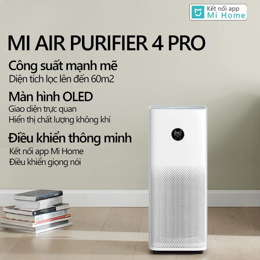 Máy Lọc Không Khí Xiaomi Mi Air Purifier 4 Pro – Bản Quốc Tế