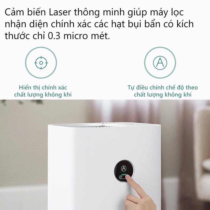 Máy Lọc Không Khí Xiaomi Mi Air Purifier 4 Pro – Bản Quốc Tế