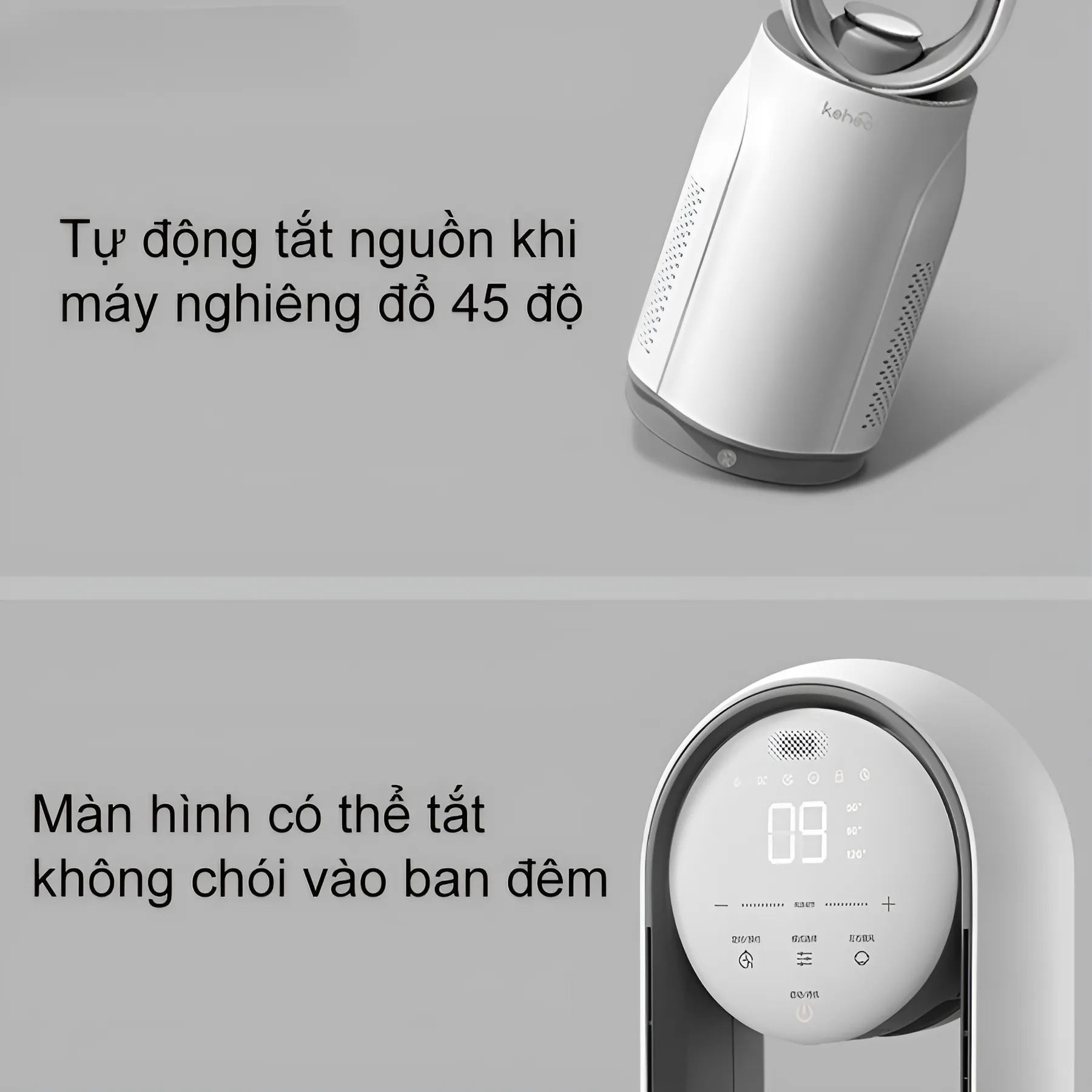 Quạt không cánh kiêm lọc khí Xiaomi Keheal A4 Pro (Bản tiếng việt 2024)