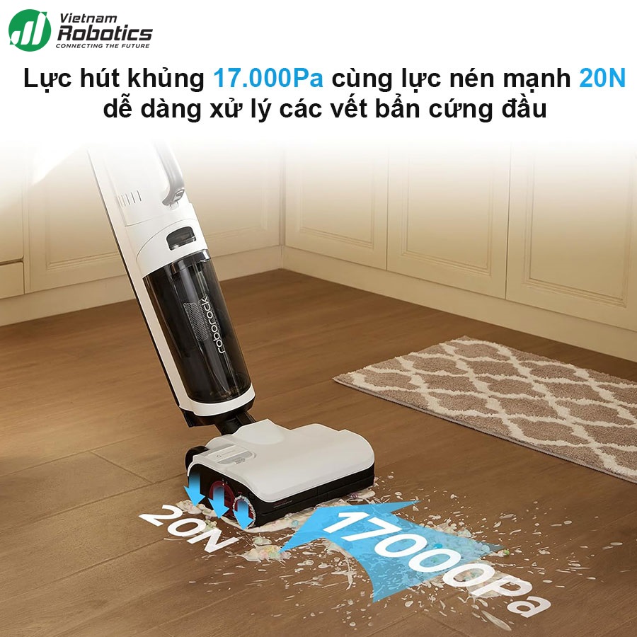 Máy hút bụi lau nhà ướt và khô Roborock Dyad Pro Combo – Bản Quốc Tế