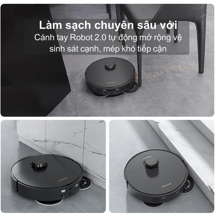 Robot Hút Bụi Lau Nhà Dreame X30 Ultra – Bản Quốc Tế