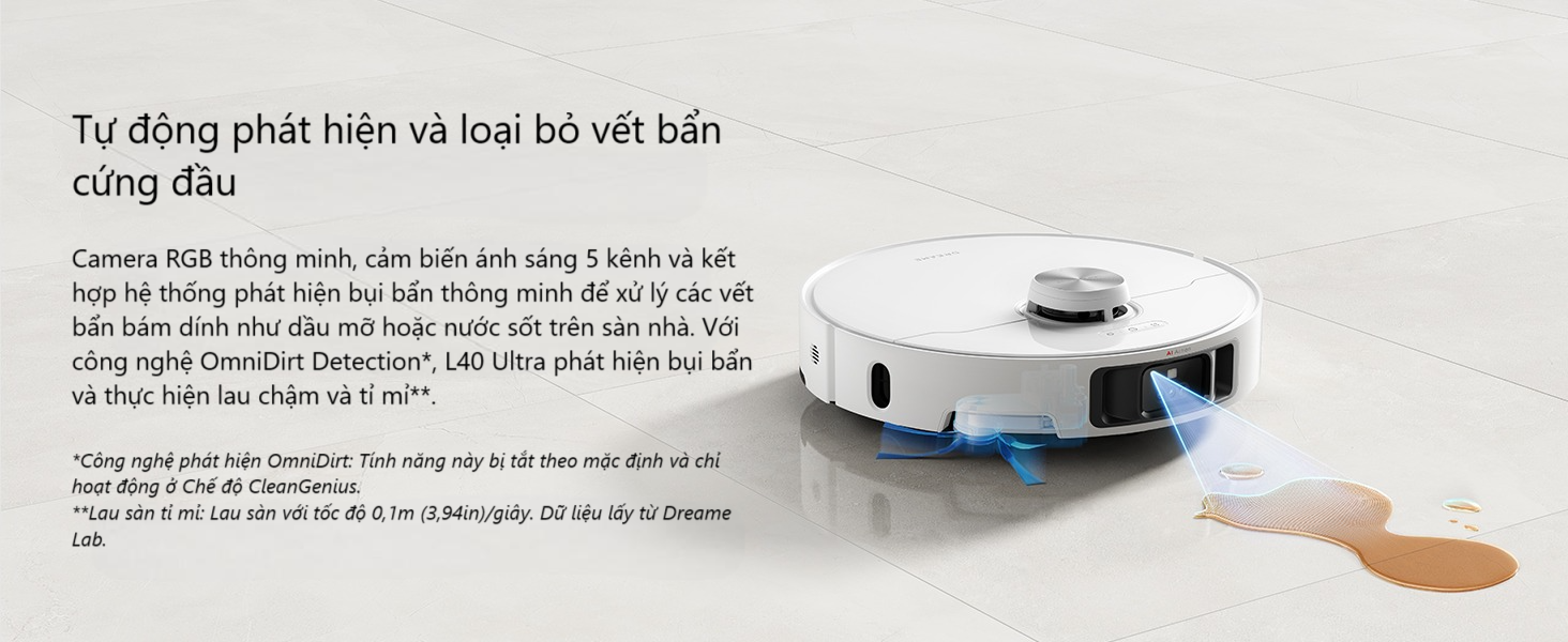 Robot hút bụi lau nhà Dreame L40 Ultra