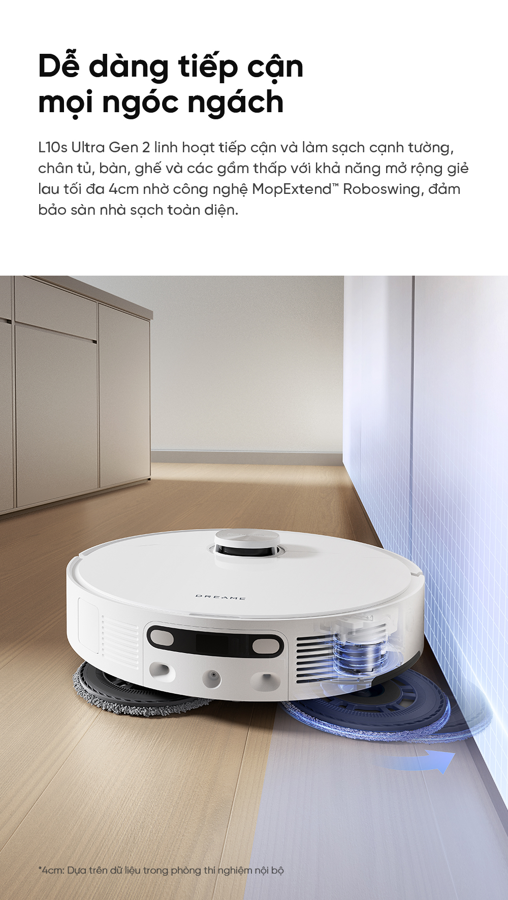 Robot hút bụi lau nhà Dreame L10s Ultra Gen 2 - 2024