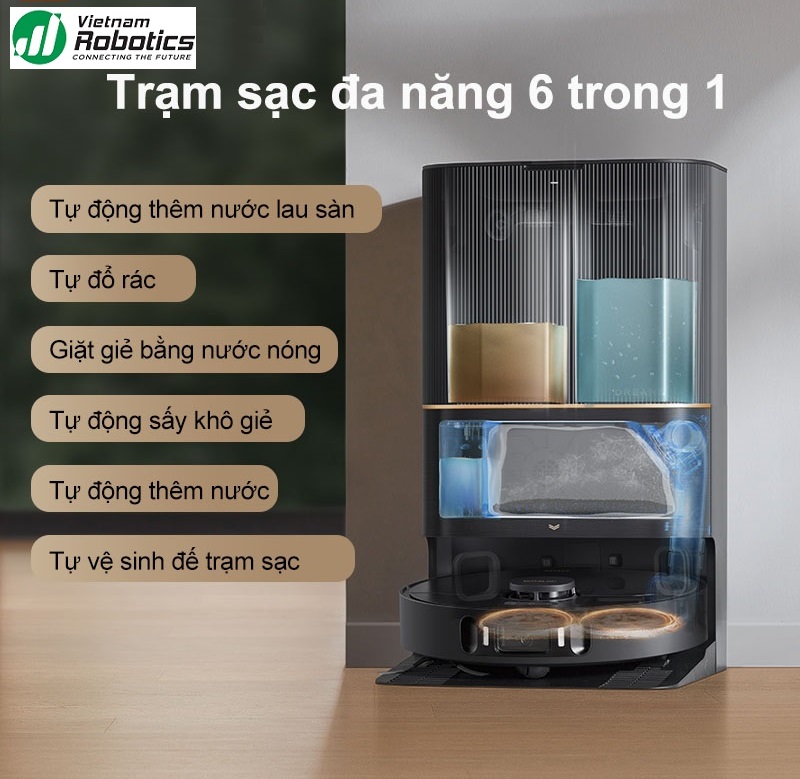 Robot Hút Bụi Lau Nhà Dreame X30 Ultra – Bản Quốc Tế