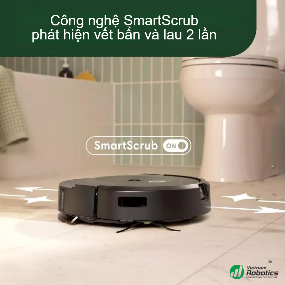 Robot Hút Bụi Lau Nhà Irobot Roomba Combo® 10 Max +