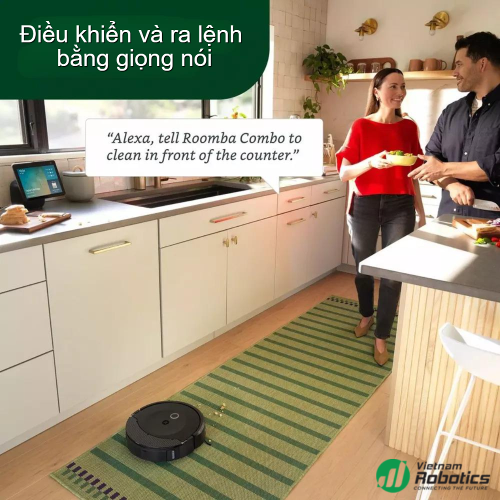 Robot Hút Bụi Lau Nhà Irobot Roomba Combo® 10 Max +