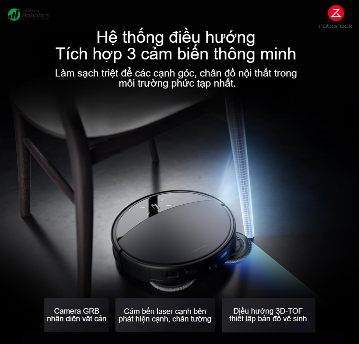 Robot hút bụi lau nhà Roborock G20S Ultra