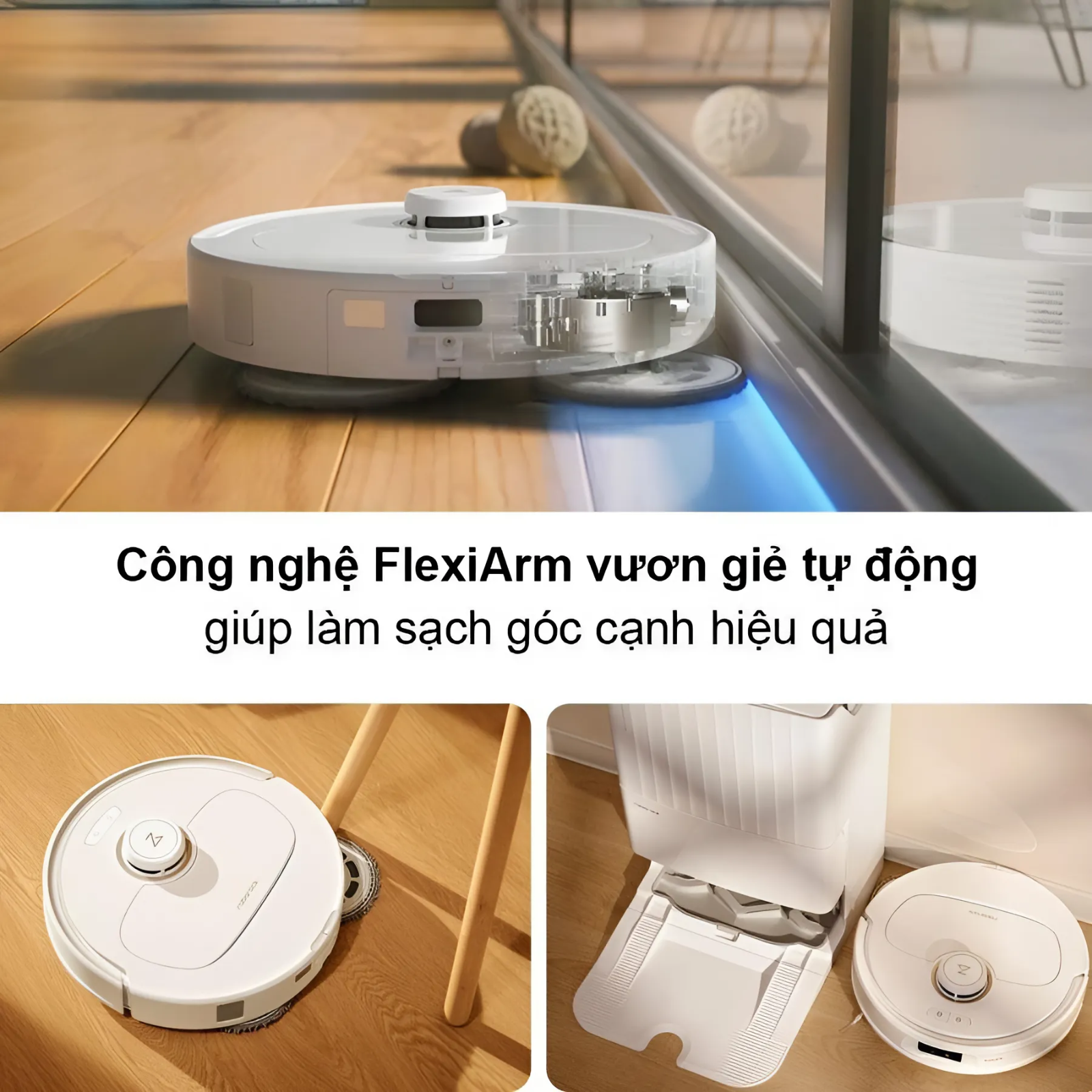 Robot hút bụi lau nhà Roborock Q Revo Pro – Bản Quốc Tế