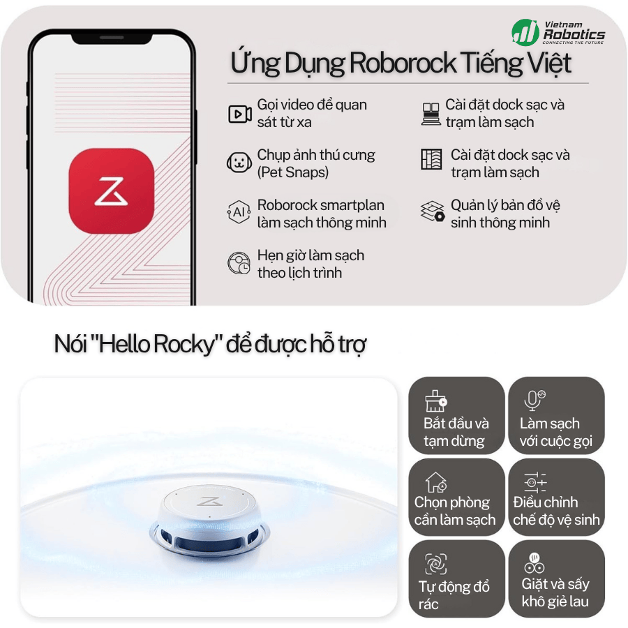  Robot Hút Bụi Lau Nhà Roborock Q Revo Curv - Bảo Hành 24Th