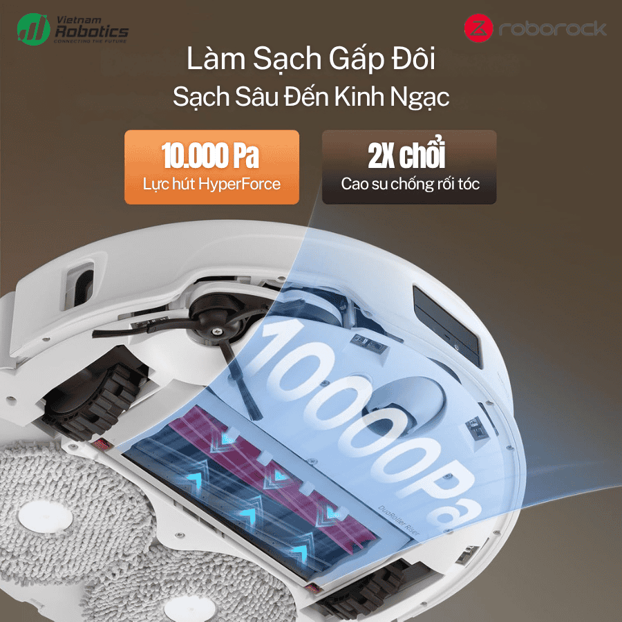  Robot Hút Bụi Lau Nhà Roborock Q Revo Master - Bảo Hành 24Th
