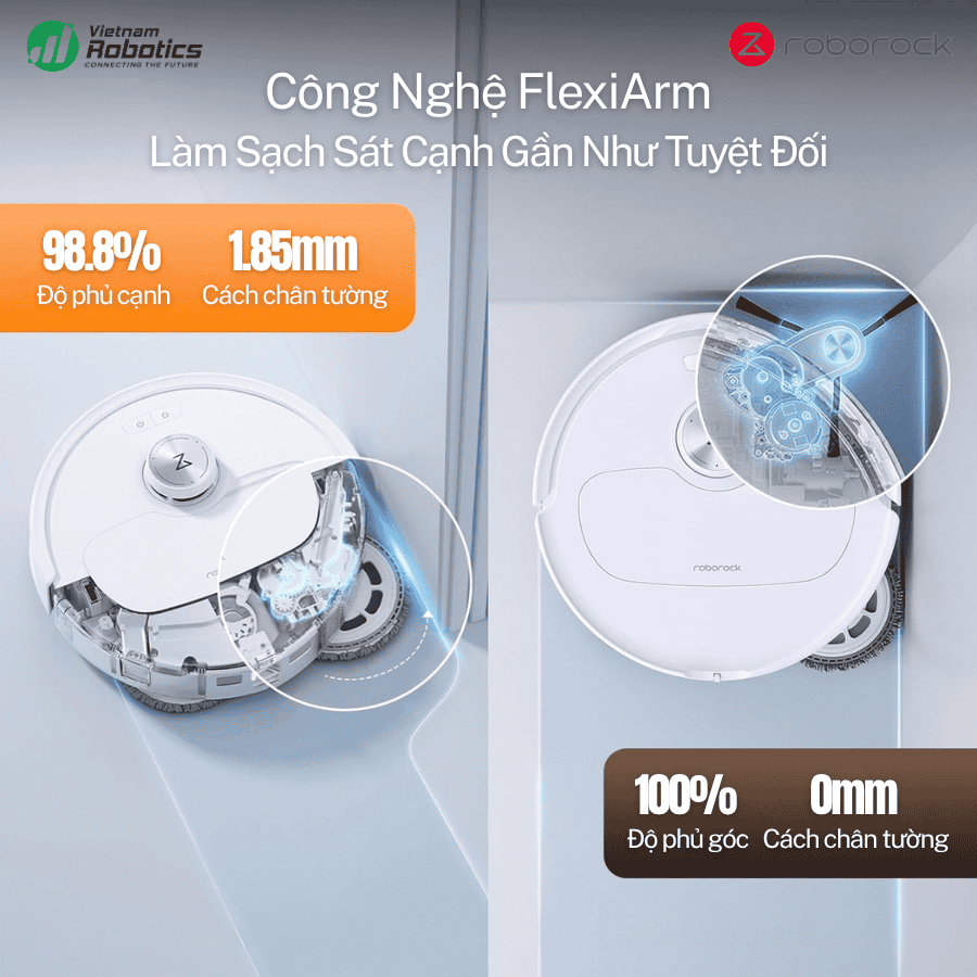  Robot Hút Bụi Lau Nhà Roborock Q Revo Master - Bảo Hành 24Th