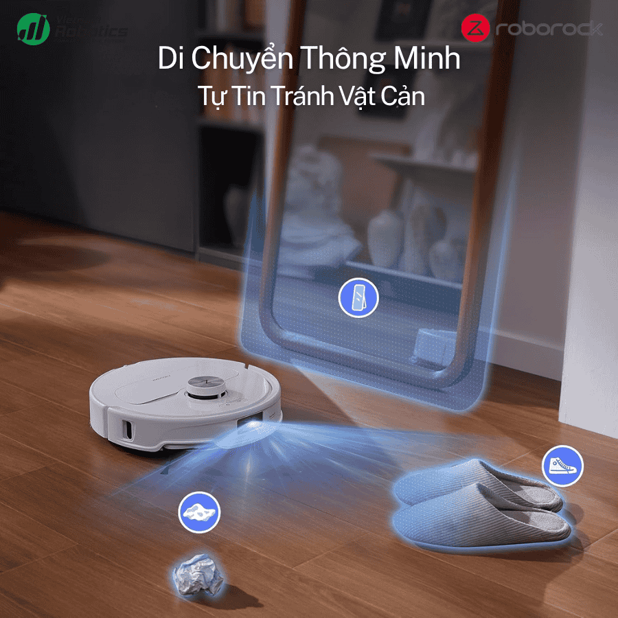  Robot Hút Bụi Lau Nhà Roborock Q Revo Master - Bảo Hành 24Th