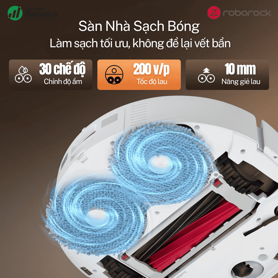  Robot Hút Bụi Lau Nhà Roborock Q Revo Master - Bảo Hành 24Th